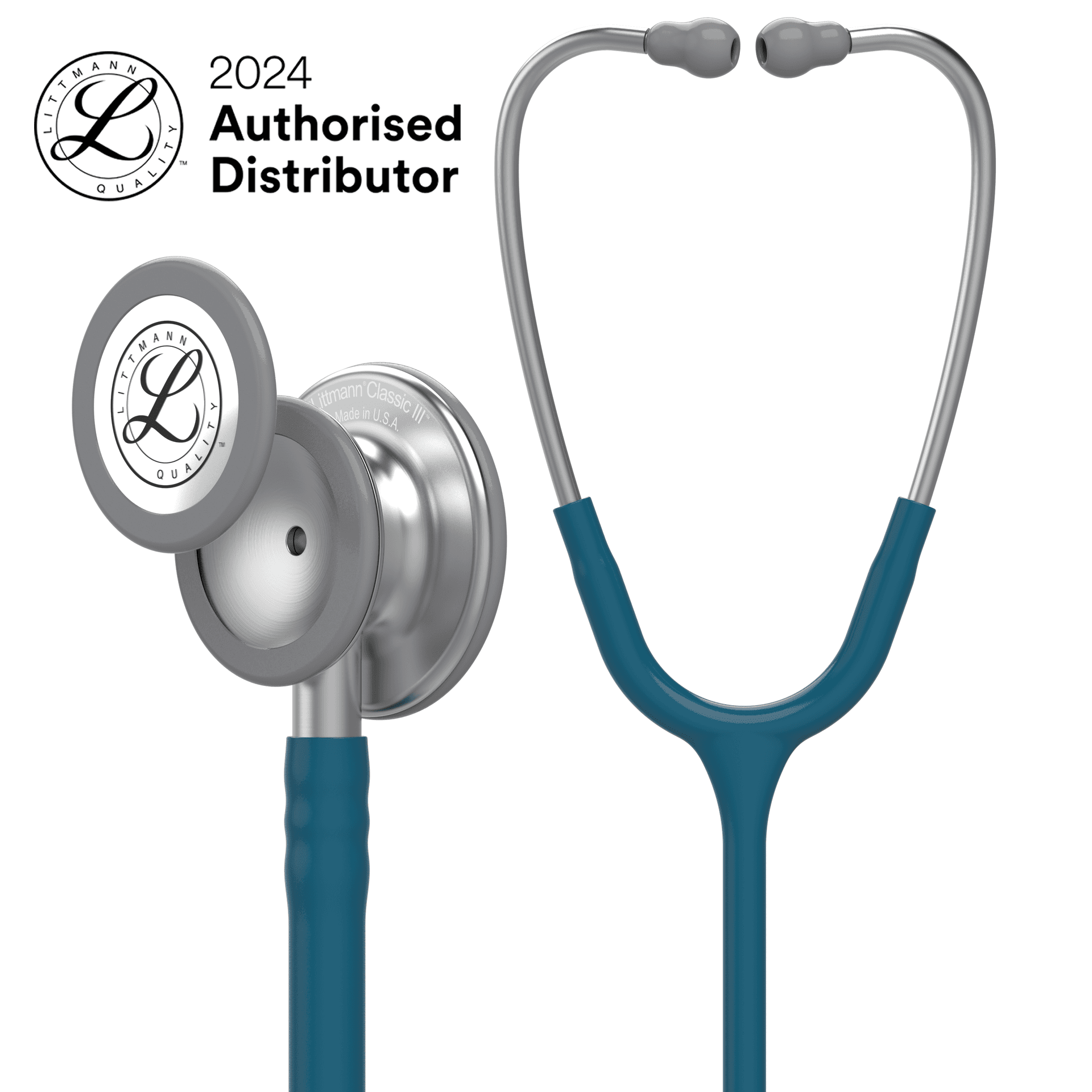 5623 Littmann Classic III Carribean Blue Stethoscope