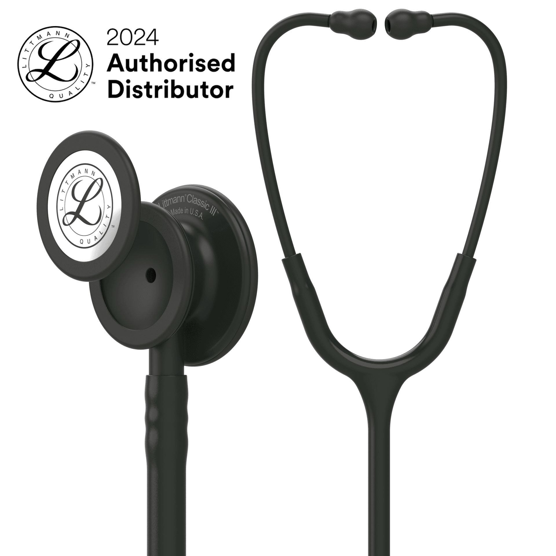 3M Littmann Classic III Matte Black Edition Stethoscope (5803)