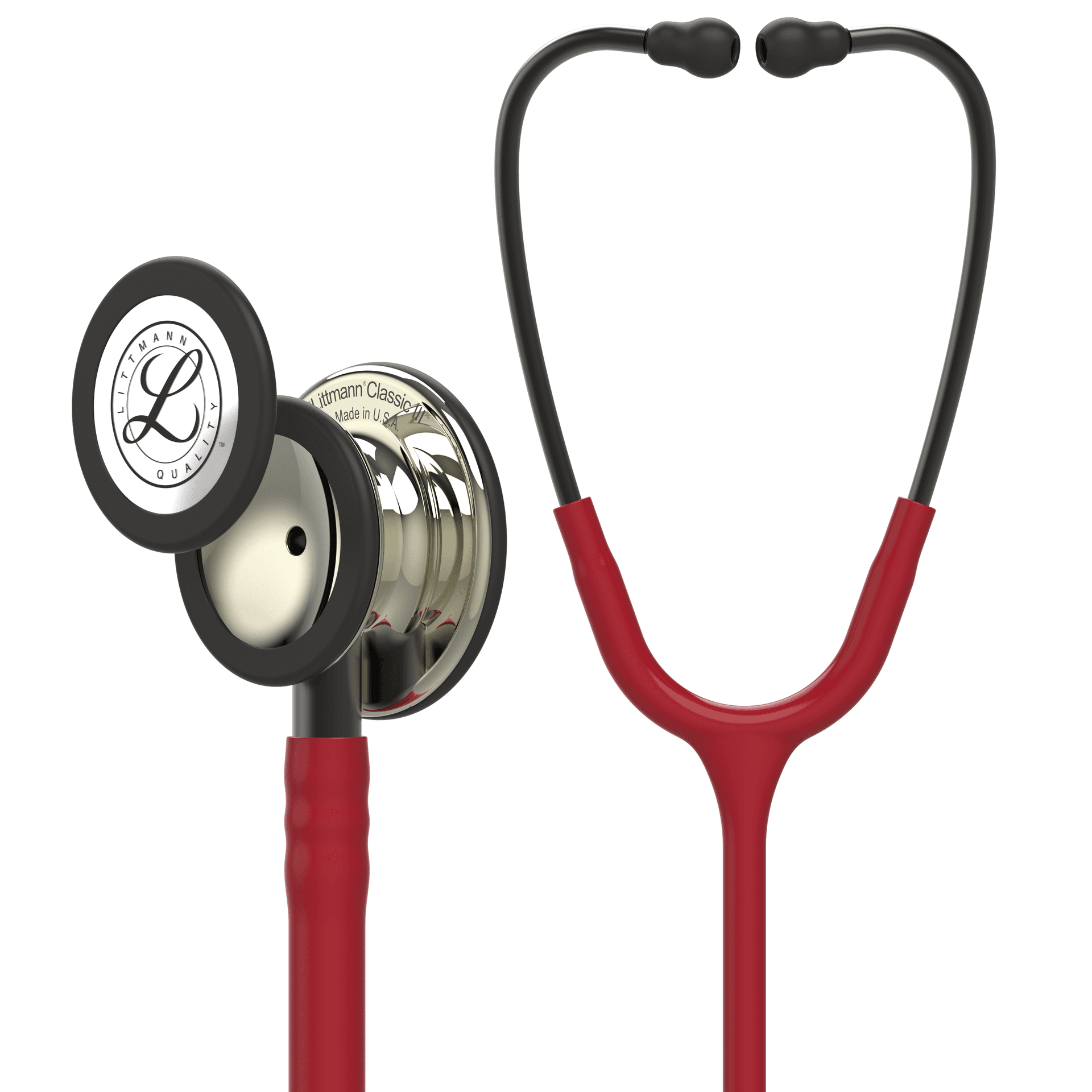 Littmann Classic III - Burgundy - Champagne Finish Stethoscope