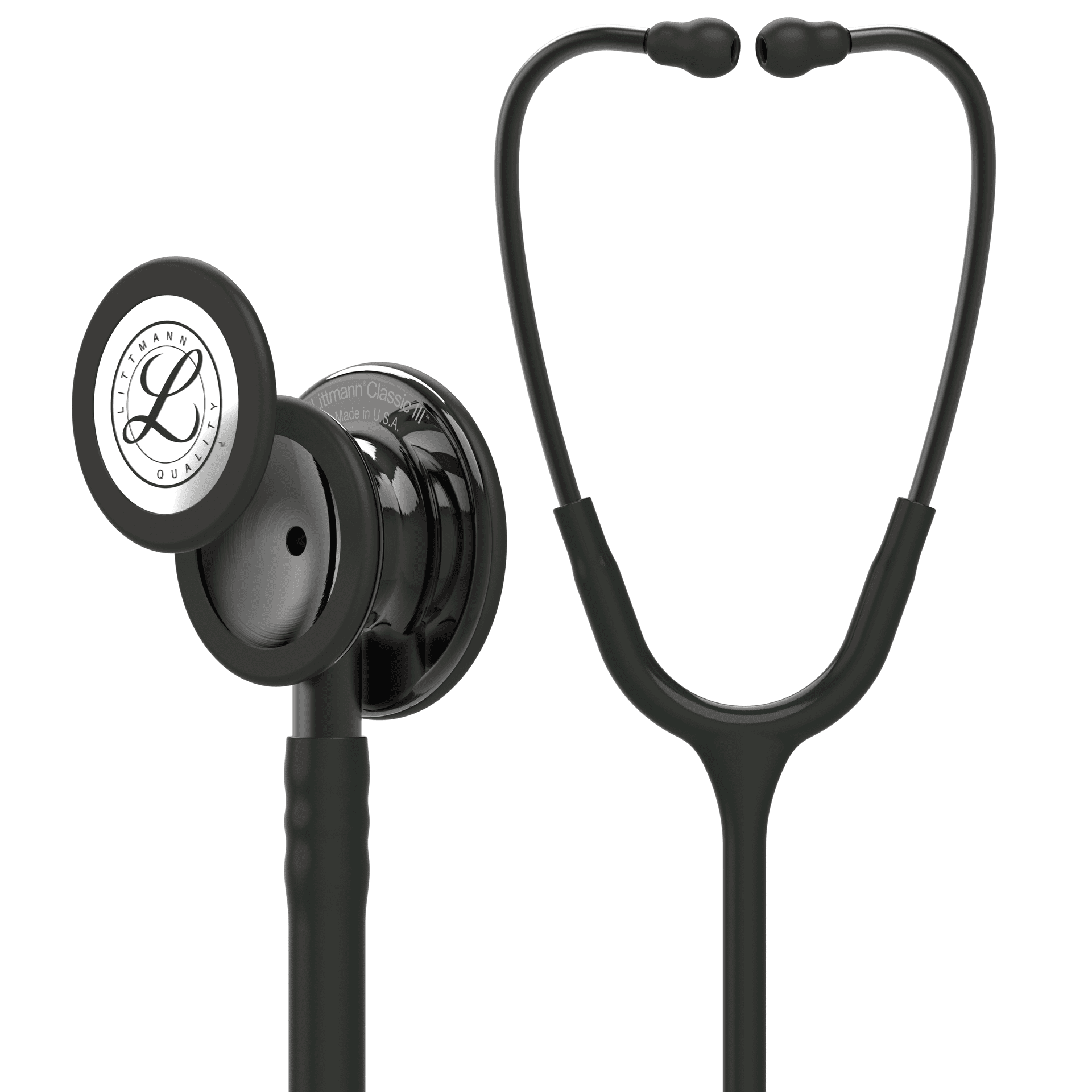 Littmann Classic III - Black - Smoke Finish Stethoscope