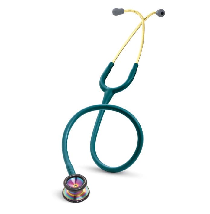 Littmann Classic II Paediatric Stethoscope - Caribbean Blue Rainbow Finish