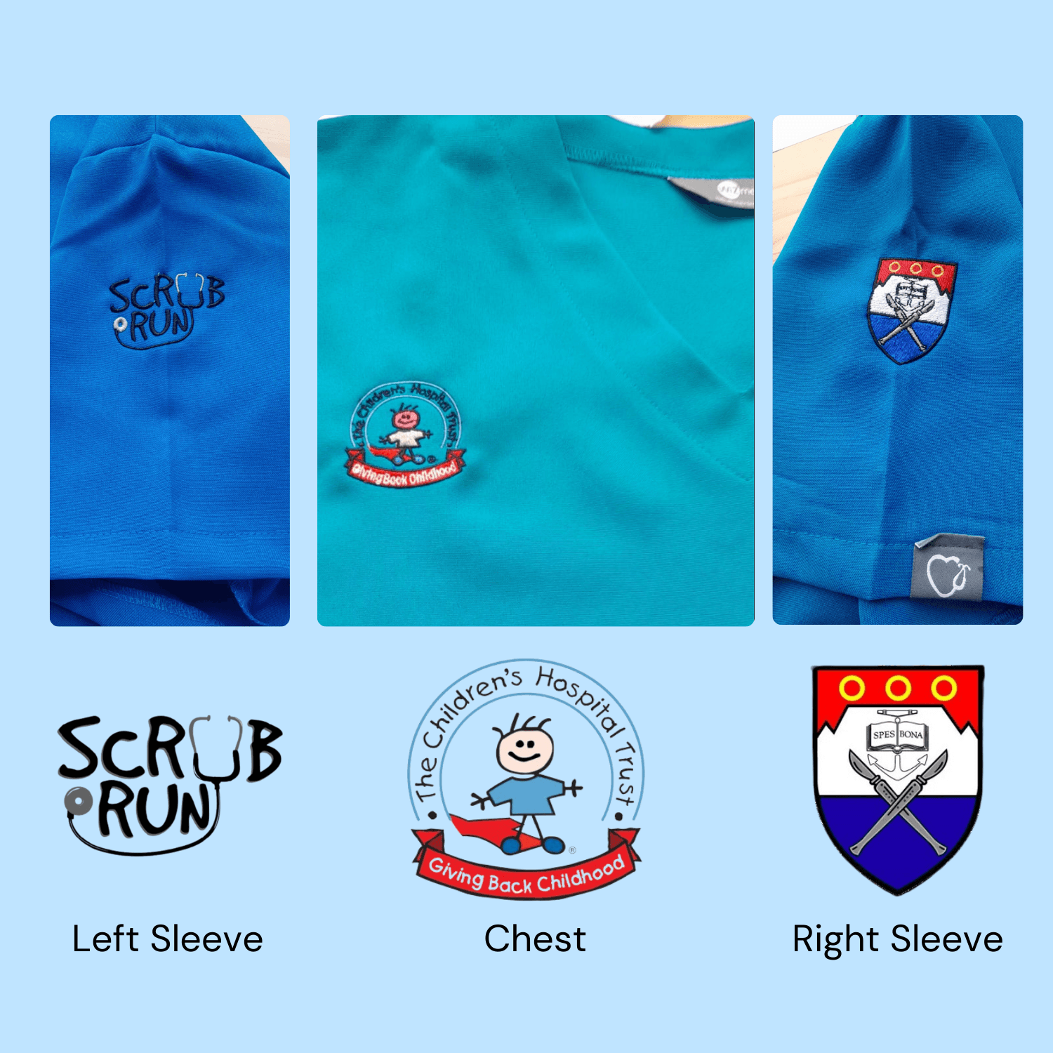 UCT Scrub Run, Surg Soc & Red Cross Logo Embroidery - Medical Equipment - R50 - In Stock | WiZmed Medical Equipment South Africa - Medical scrubs for healthcare professionals UCT Scrub Run, Surg Soc & Red Cross Logo Embroidery - Medical Equipment - R50 - In Stock | WiZmed Medical Equipment South Africa - Medical scrubs for healthcare professionals