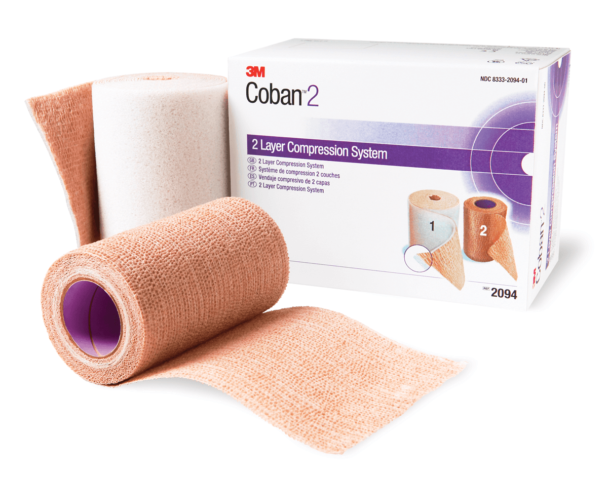 3M™ Coban™ 2 Layer Compression System 2094 - Consumables - R2,449 | WiZmed Medical Equipment South Africa 3M™ Coban™ 2 Layer Compression System 2094 - Consumables - R2,449 | WiZmed Medical Equipment South Africa