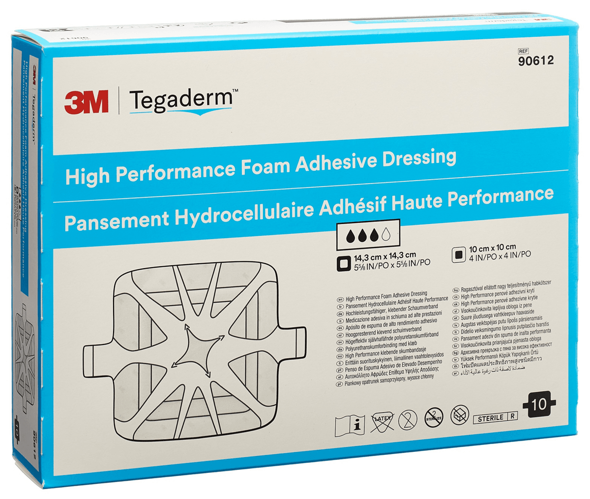 3M™ Tegaderm™ High Performance Foam Adhesive Dressing 90611, Small Oval, 10 Bag/Carton, 4 Carton/Case - Consumables - R149 | WiZmed Medical Equipment South Africa 3M™ Tegaderm™ High Performance Foam Adhesive Dressing 90611, Small Oval, 10 Bag/Carton, 4 Carton/Case - Consumables - R149 | WiZmed Medical Equipment South Africa
