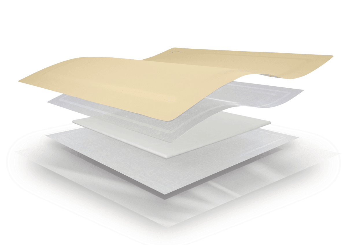 3M™ Kerramax Care™ Border Super-Absorbent Adhesive Dressing, CWL1002, 10 in x 10 in (26 cm x 26 cm), 5/CAR, 25 CAR/CS, 125/CS - Consumables - R1,299 | WiZmed Medical Equipment South Africa 3M™ Kerramax Care™ Border Super-Absorbent Adhesive Dressing, CWL1002, 10 in x 10 in (26 cm x 26 cm), 5/CAR, 25 CAR/CS, 125/CS - Consumables - R1,299 | WiZmed Medical Equipment South Africa