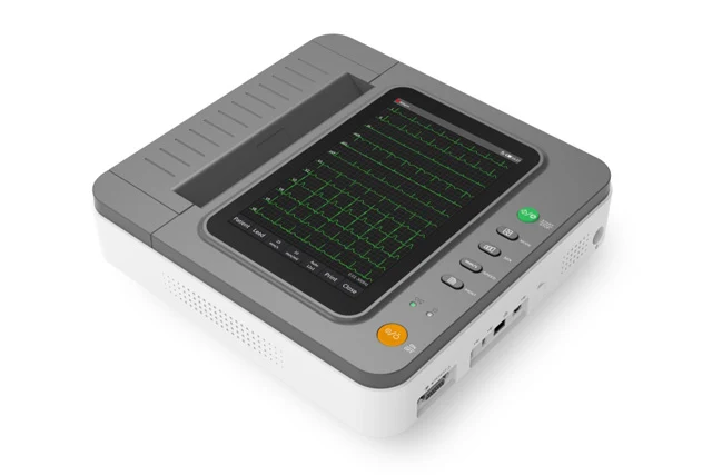 Contec E12 12-Lead Electrocardiograph - ECG | WiZmed Medical Equipment South Africa Contec E12 12-Lead Electrocardiograph - ECG | WiZmed Medical Equipment South Africa
