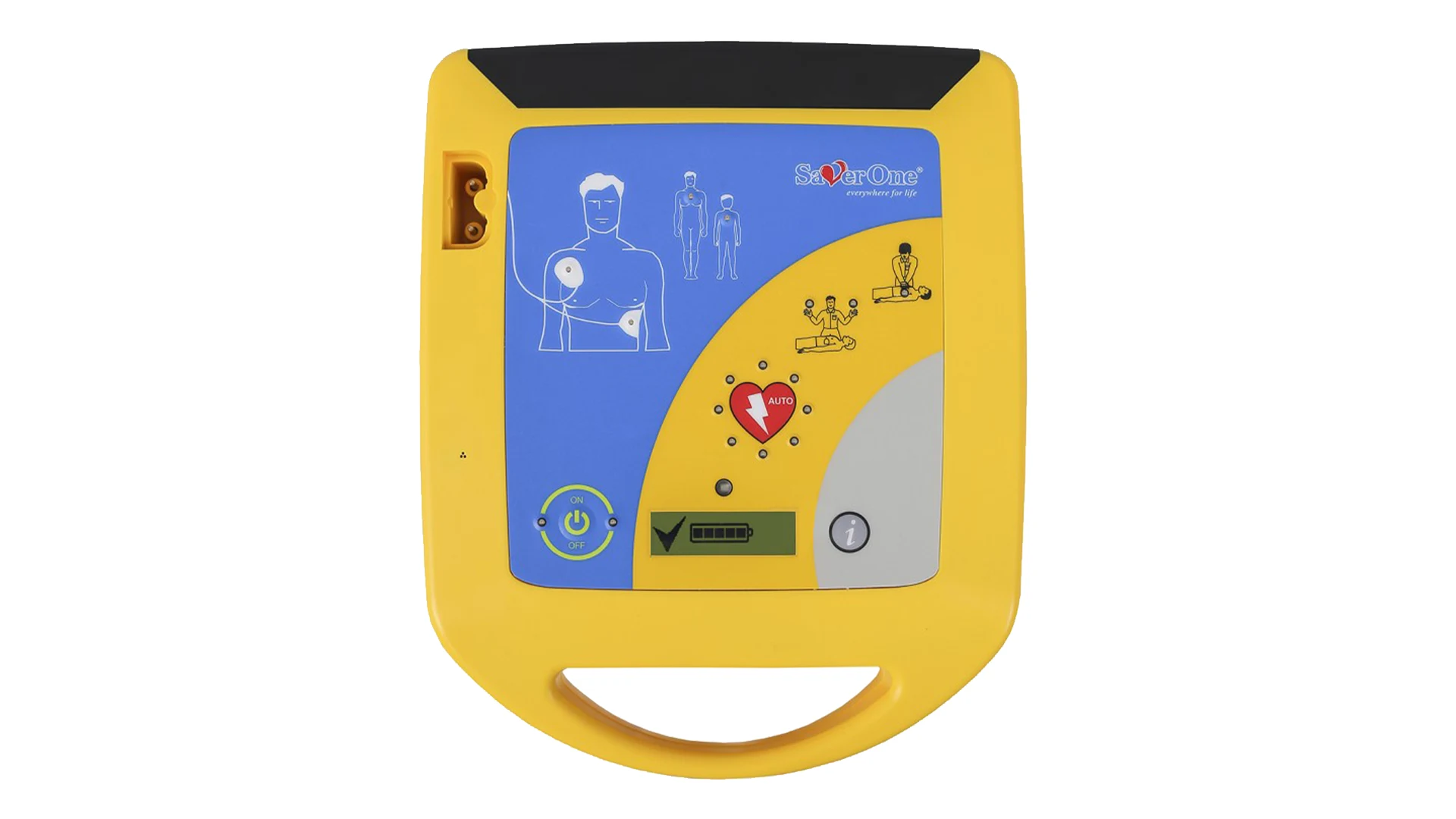 Saver One Fully Automatic AED (200 J, with Carry Case) - AEDs & Defibrillators - R28,099 | WiZmed Medical Equipment South Africa Saver One Fully Automatic AED (200 J, with Carry Case) - AEDs & Defibrillators - R28,099 | WiZmed Medical Equipment South Africa