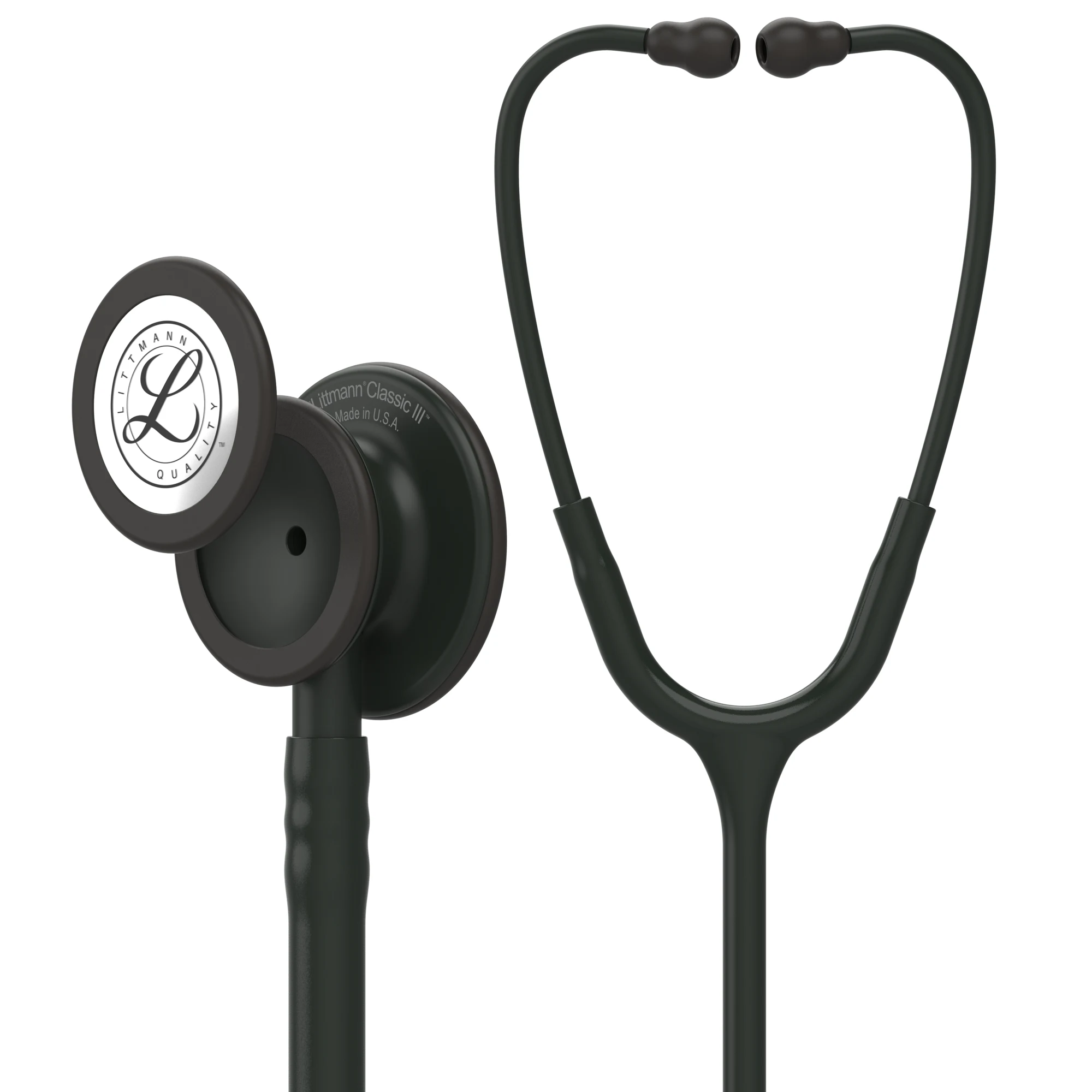 Littmann Classic III Matte Black Edition Stethoscope (5803) — front view