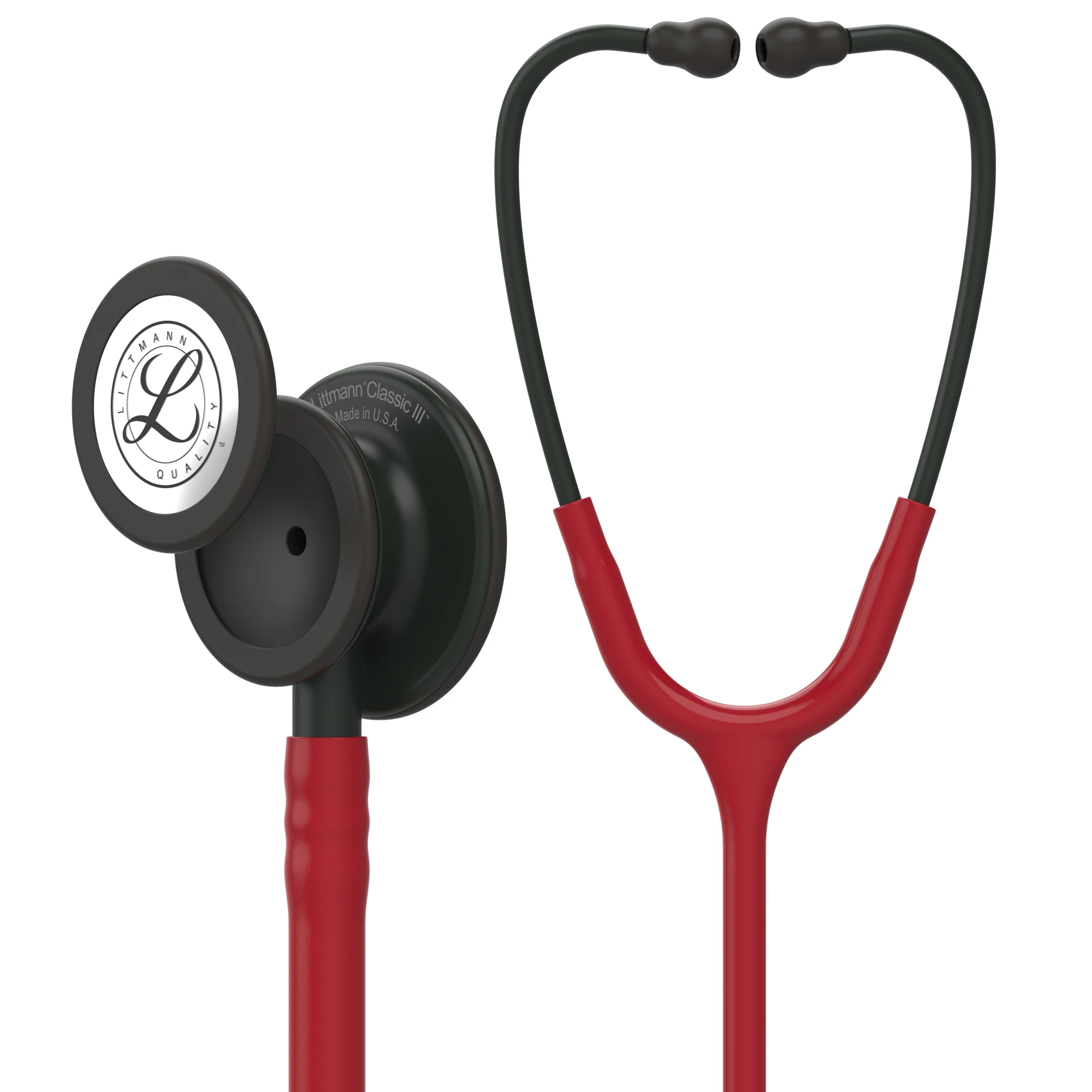 Littmann Classic III - Burgundy - Black-Matte Finish Stethoscope - Littmann Classic III Stethoscopes available at WiZmed for R2,499 - Professional diagnostic stethoscope for healthcare workers Littmann Classic III - Burgundy - Black-Matte Finish Stethoscope - Littmann Classic III Stethoscopes available at WiZmed for R2,499 - Professional diagnostic stethoscope for healthcare workers