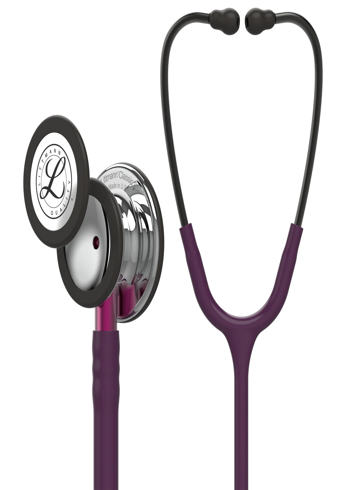 Littmann Classic III - Plum - Mirror-Finish Stethoscope — front view
