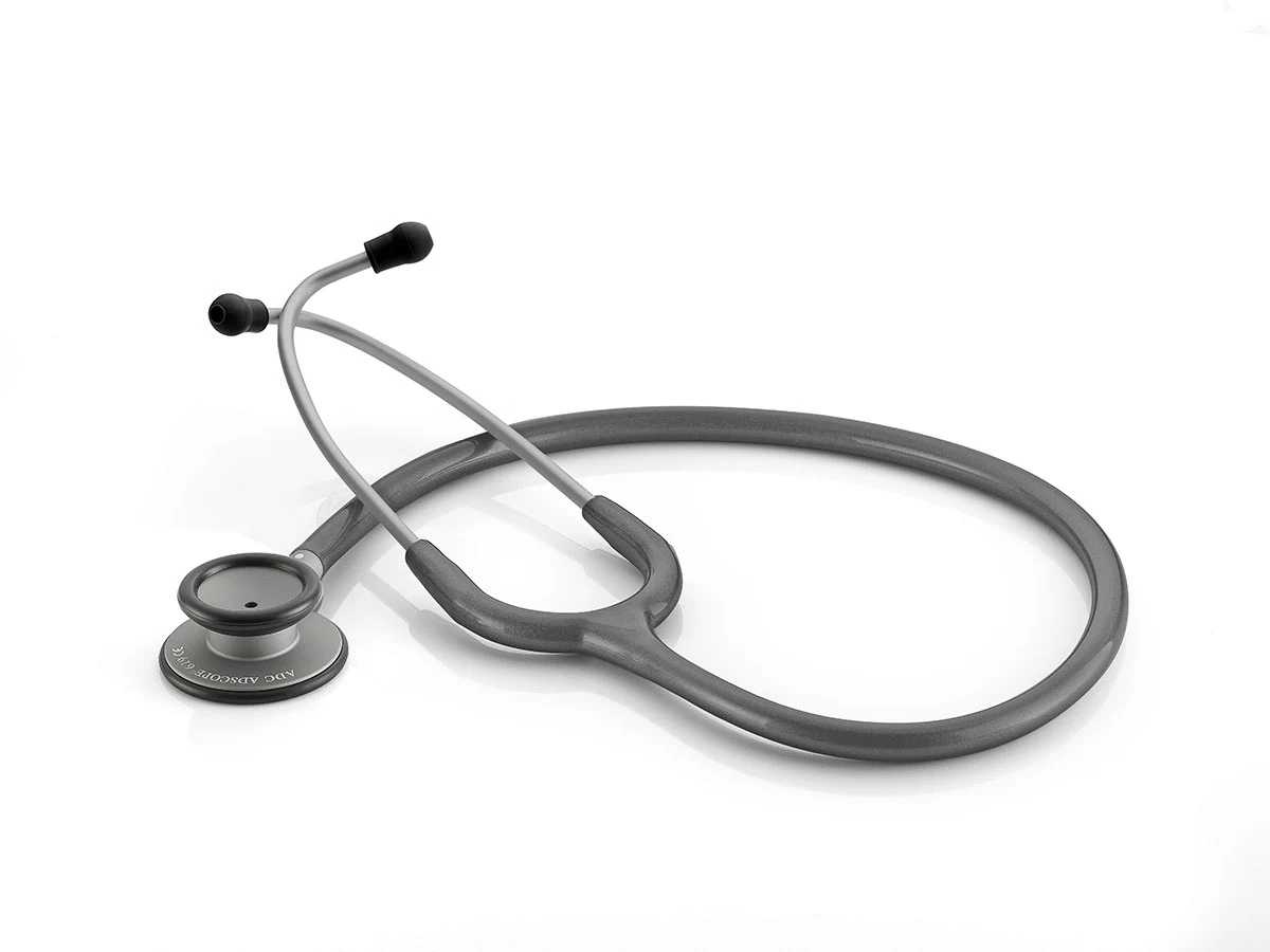 ADC Adscope® Lite 619 – Smoke + Metallic Gray Stethoscope by ADC - Stethoscopes - R899 | WiZmed Medical Equipment South Africa - Professional diagnostic stethoscope for healthcare workers ADC Adscope® Lite 619 – Smoke + Metallic Gray Stethoscope by ADC - Stethoscopes - R899 | WiZmed Medical Equipment South Africa - Professional diagnostic stethoscope for healthcare workers