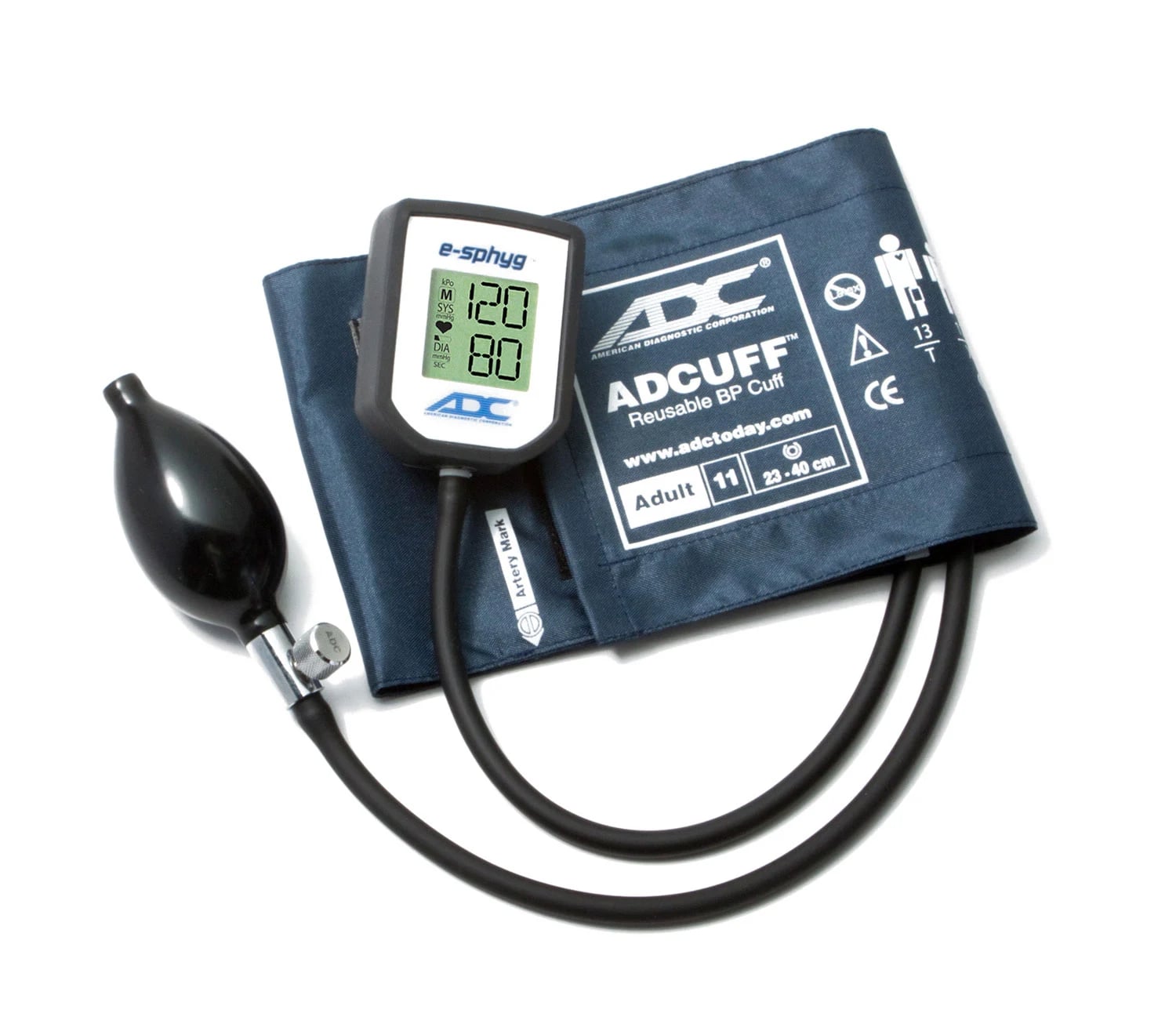 ADC e-sphyg™ Digital Pocket Aneroid Sphygmomanometer - Navy - Medical Equipment available at WiZmed for R1,250 ADC e-sphyg™ Digital Pocket Aneroid Sphygmomanometer - Navy - Medical Equipment available at WiZmed for R1,250