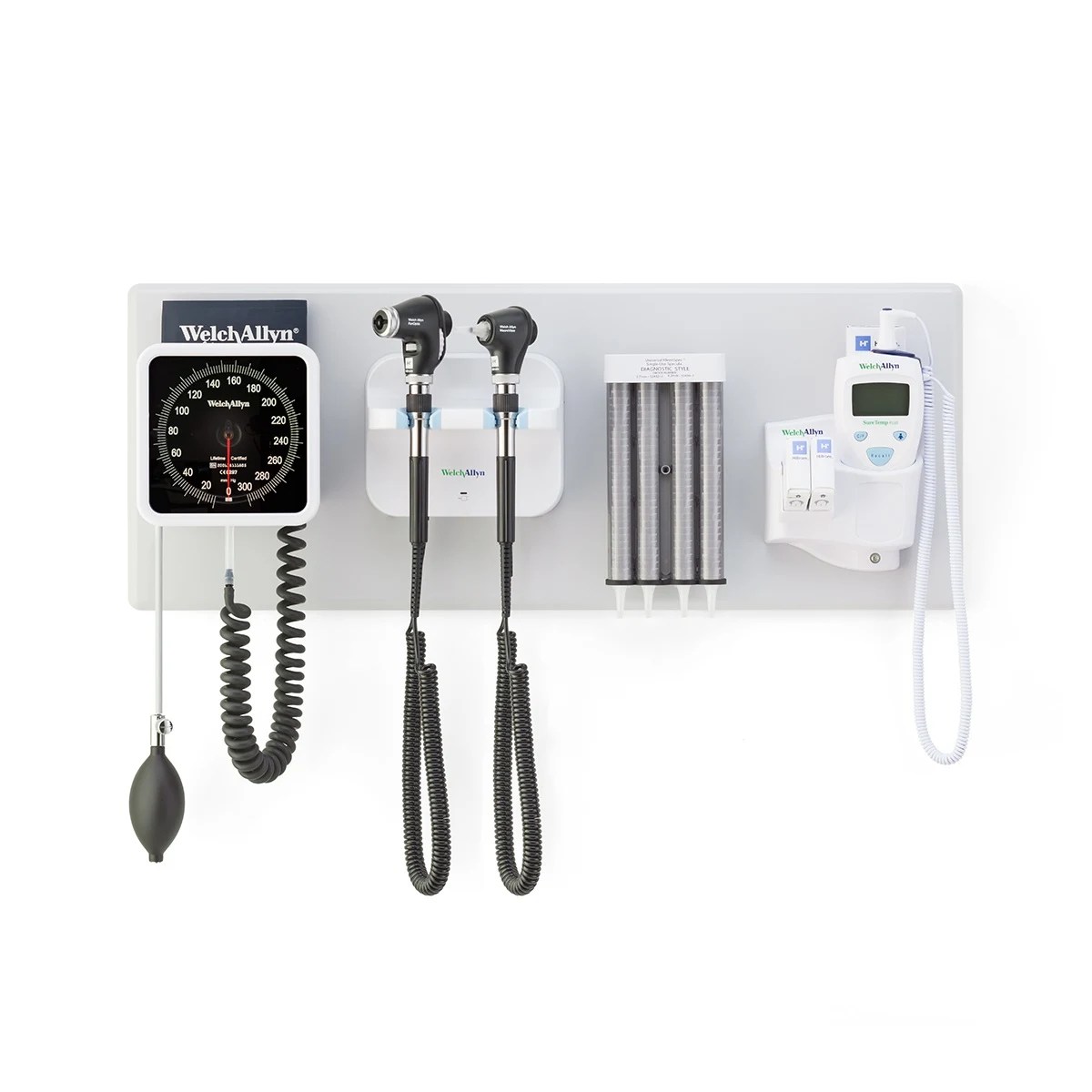 Welch Allyn Green Series 777 Integrated Wall Diagnostic System (777-PM2WAS-7) by Welch Allyn - Welch Allyn Wall Diagnostic Systems | WiZmed Medical Equipment South Africa Welch Allyn Green Series 777 Integrated Wall Diagnostic System (777-PM2WAS-7) by Welch Allyn - Welch Allyn Wall Diagnostic Systems | WiZmed Medical Equipment South Africa