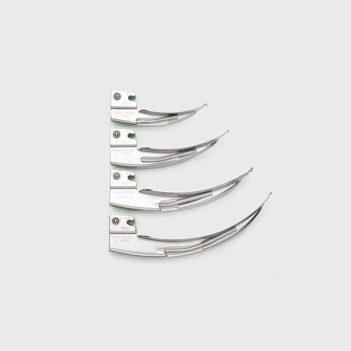 Welch Allyn Fibre Optic English MacIntosh (E-Mac) Laryngoscope Blade by Welch Allyn - Laryngoscopes - R1,499 | WiZmed Medical Equipment South Africa Welch Allyn Fibre Optic English MacIntosh (E-Mac) Laryngoscope Blade by Welch Allyn - Laryngoscopes - R1,499 | WiZmed Medical Equipment South Africa