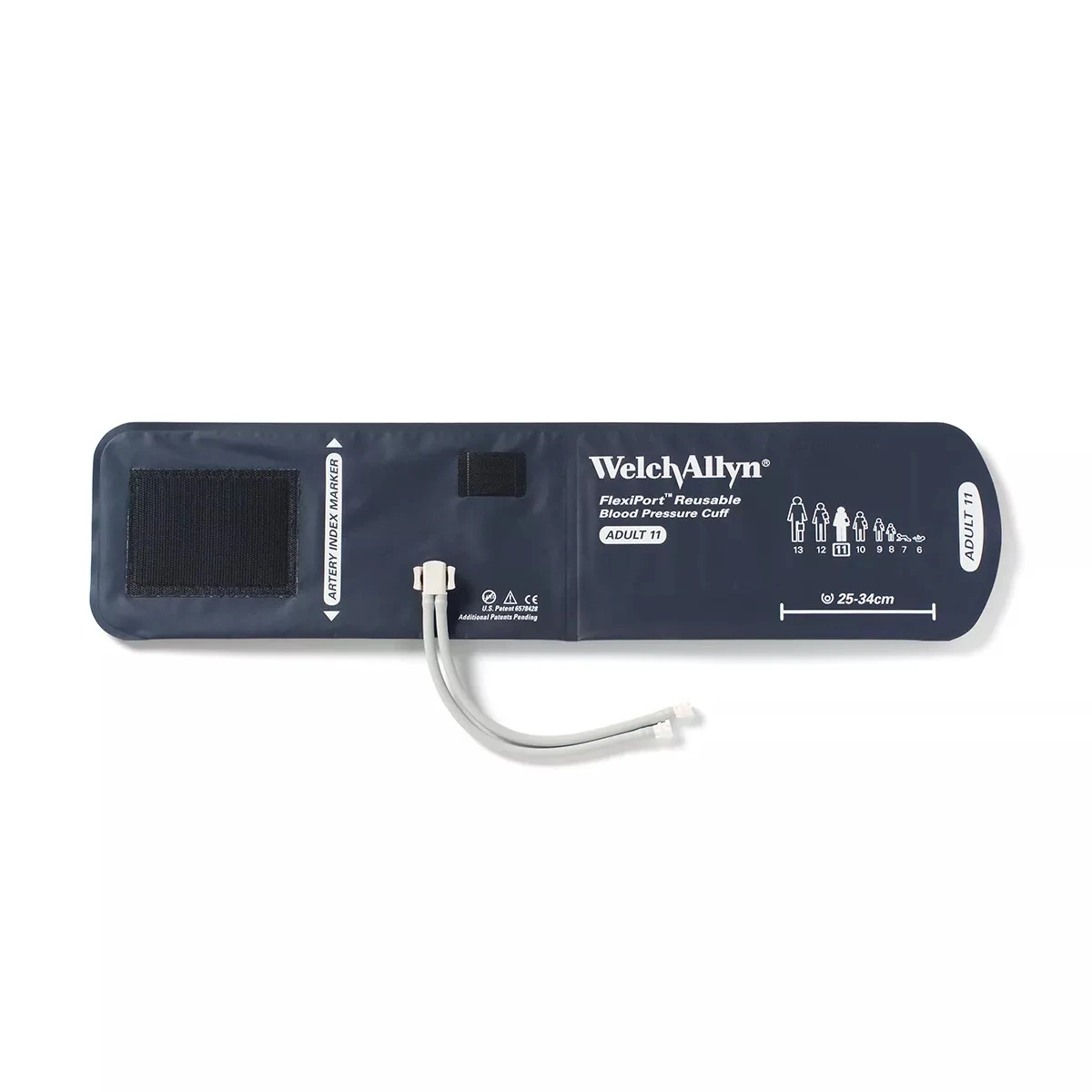 Welch Allyn FlexiPort Reusable Cuff – Two Tube, Tri-Purpose Connector - Blood Pressure Cuffs & Spares available at WiZmed for R799 Welch Allyn FlexiPort Reusable Cuff – Two Tube, Tri-Purpose Connector - Blood Pressure Cuffs & Spares available at WiZmed for R799