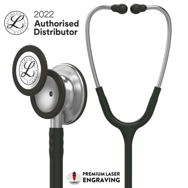 5620 Littmann Classic III Stethoscope Black Stainless Steel