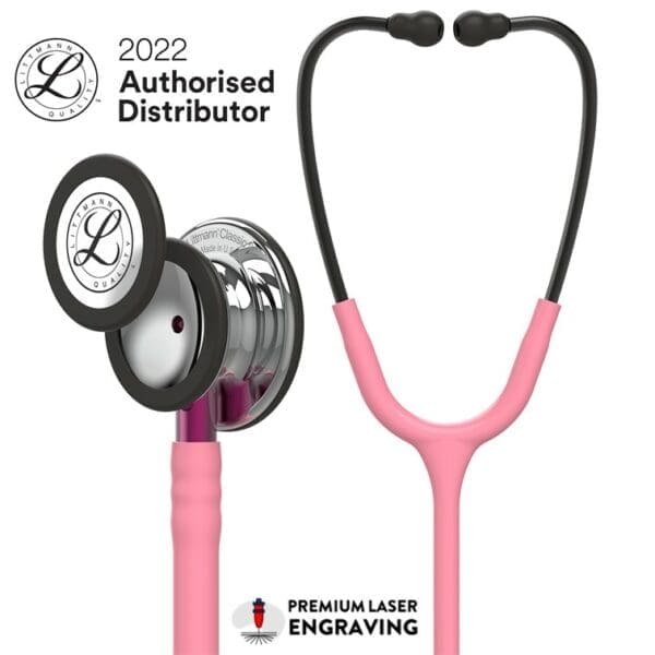 Littmann Classic III - Pearl Pink - Mirror-Finish Stethoscope