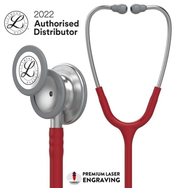 Littmann Classic III - Burgundy - Stainless Steel Stethoscope
