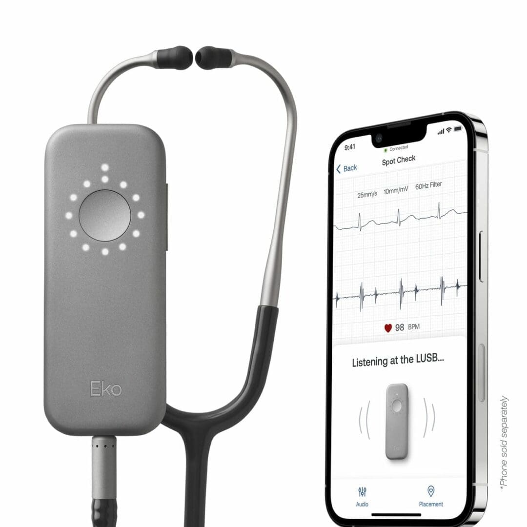 Eko DUO Portable ECG + Digital Electronic Stethoscope [Bluetooth]