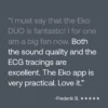 Eko DUO Portable ECG + Digital Electronic Stethoscope [Bluetooth]