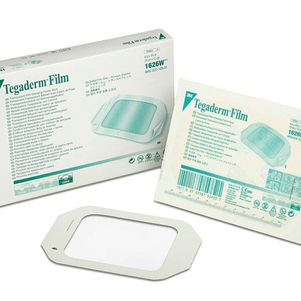 3M™ Tegaderm™ Transparent Film Dressing - 10x12 cm, Case of 50