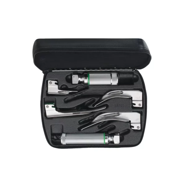 Fibre Optic Laryngoscope Set-Macintosh (With LED)